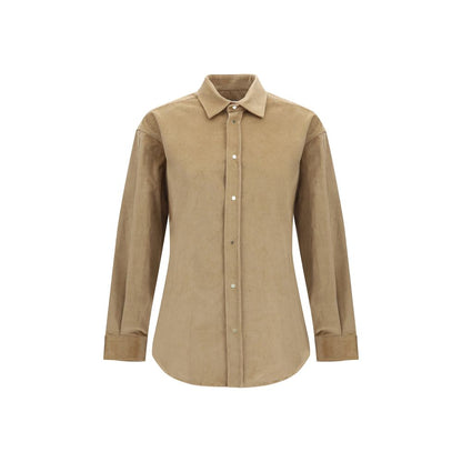 Beige Denim Shirt