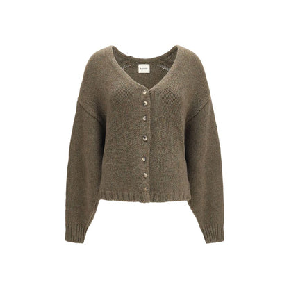 Bicolor Cashmere Cardigan