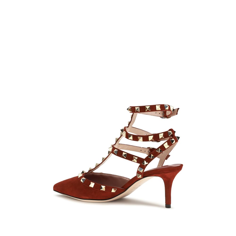 Multicolor Suede Leather High Heel Pumps