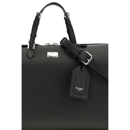 Black Calf Leather Bos Taurus Briefcase