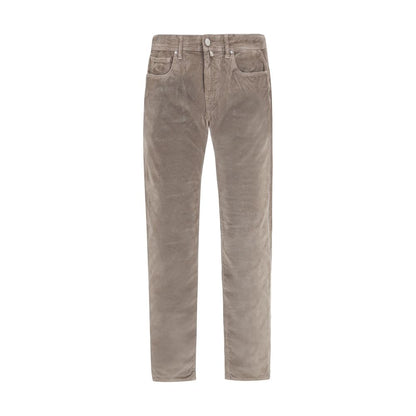 Brown Cotton Pants