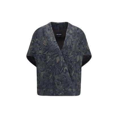Blue Cotton Denim Jacket