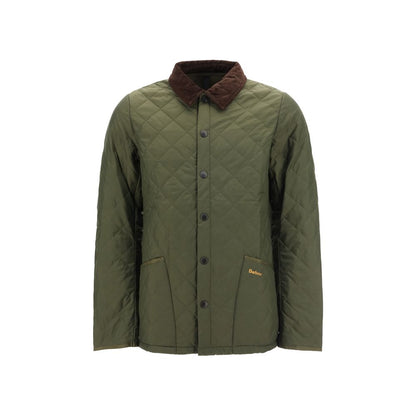 Bicolor Polyamide Full-Length Jacket