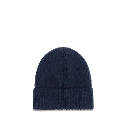 Blue Marabou Beanie
