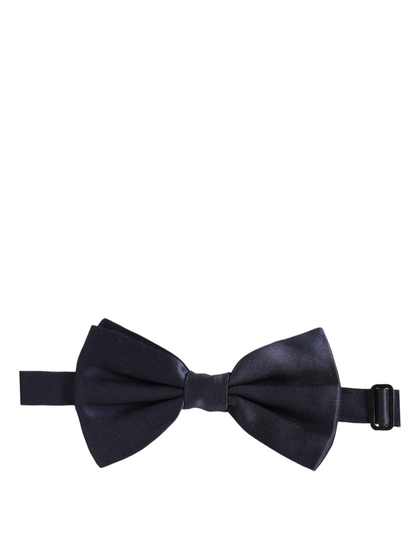 Dark Blue 100% Silk Adjustable Neck Papillon Bow Tie
