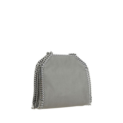 Gray Polyester Handbag