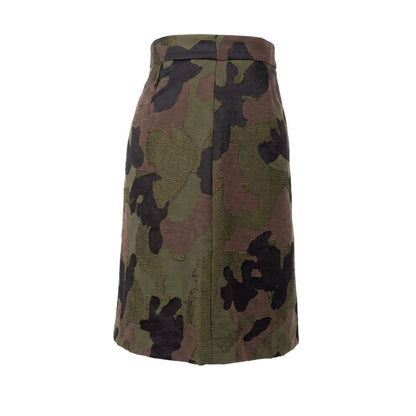 Black Cotton Women Skirt