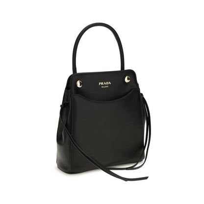 Black Calf Leather Bos Taurus Shoulder Bag
