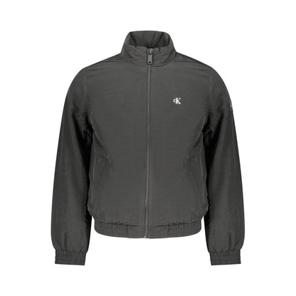 Black Poliammide Men's Jacket