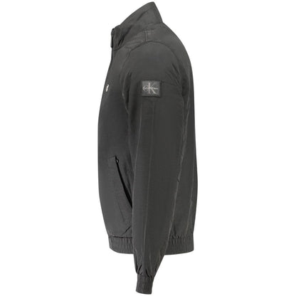 Black Poliammide Men's Jacket