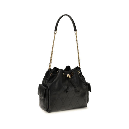 Black Calf Leather Bos Taurus Shoulder Bag