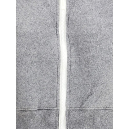 Gray Wool Bomber
