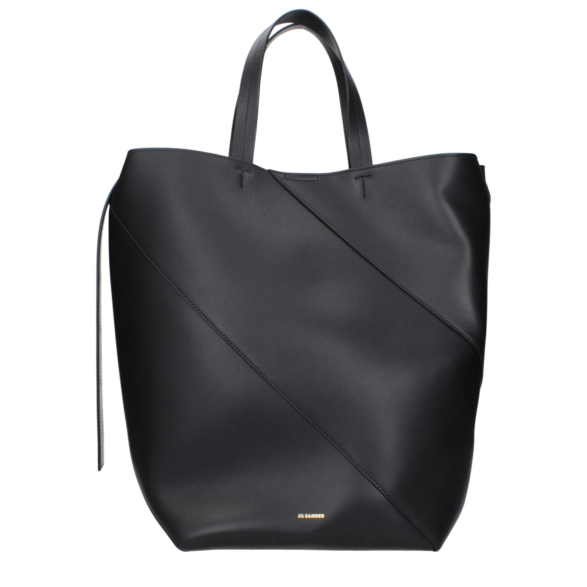 Black Leather Crossbody Bag