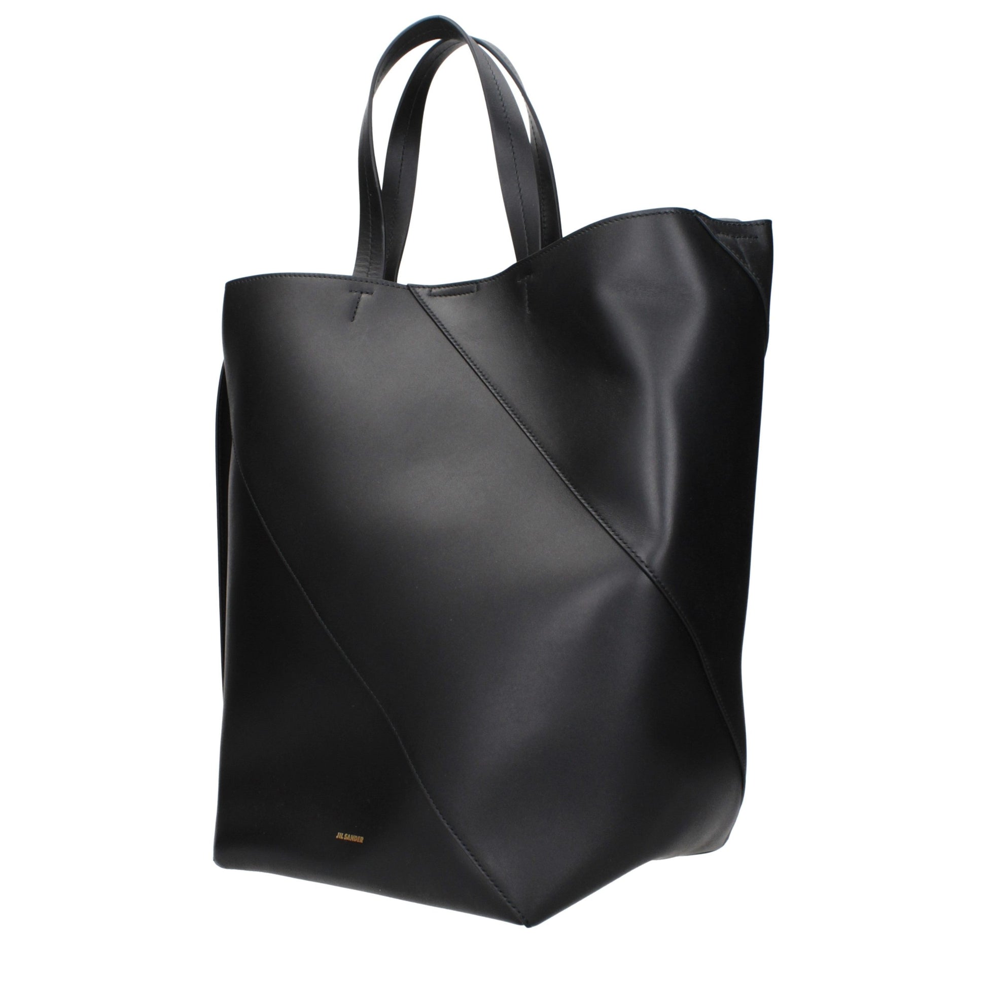 Black Leather Crossbody Bag