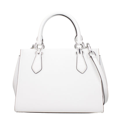 White Leather Handbag