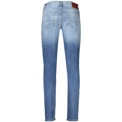 Blue Cotton Mens Jean