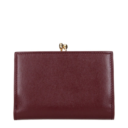 Red Leather Wallet