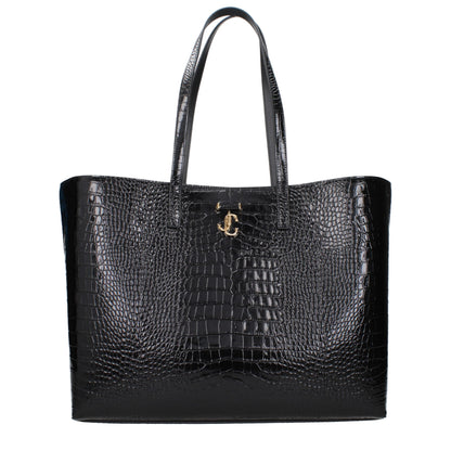 Black Leather Shoulder Bag