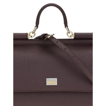 Bordeaux Calf Leather Bos Taurus Handbag