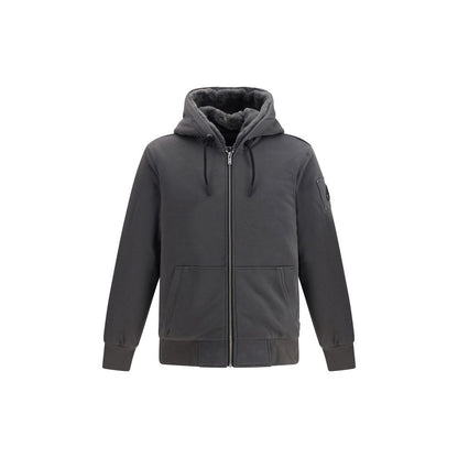 Gray Polyester Sweatshirt