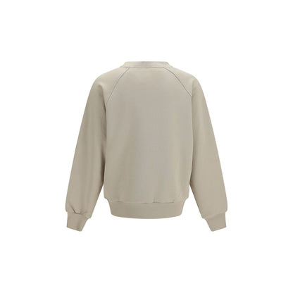 Beige Polyester Sweatshirt