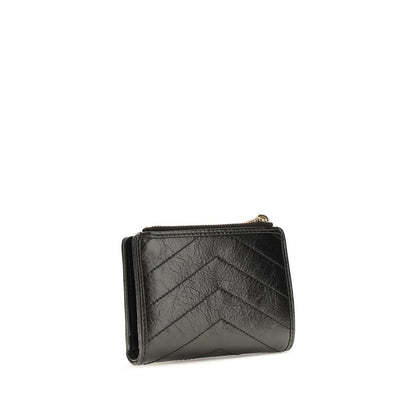 Black Calf Leather Bos Taurus Wallet