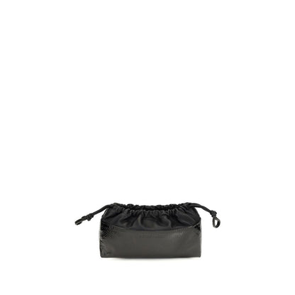 Black Calf Leather Bos Taurus Shoulder Bag