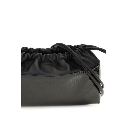 Black Calf Leather Bos Taurus Shoulder Bag