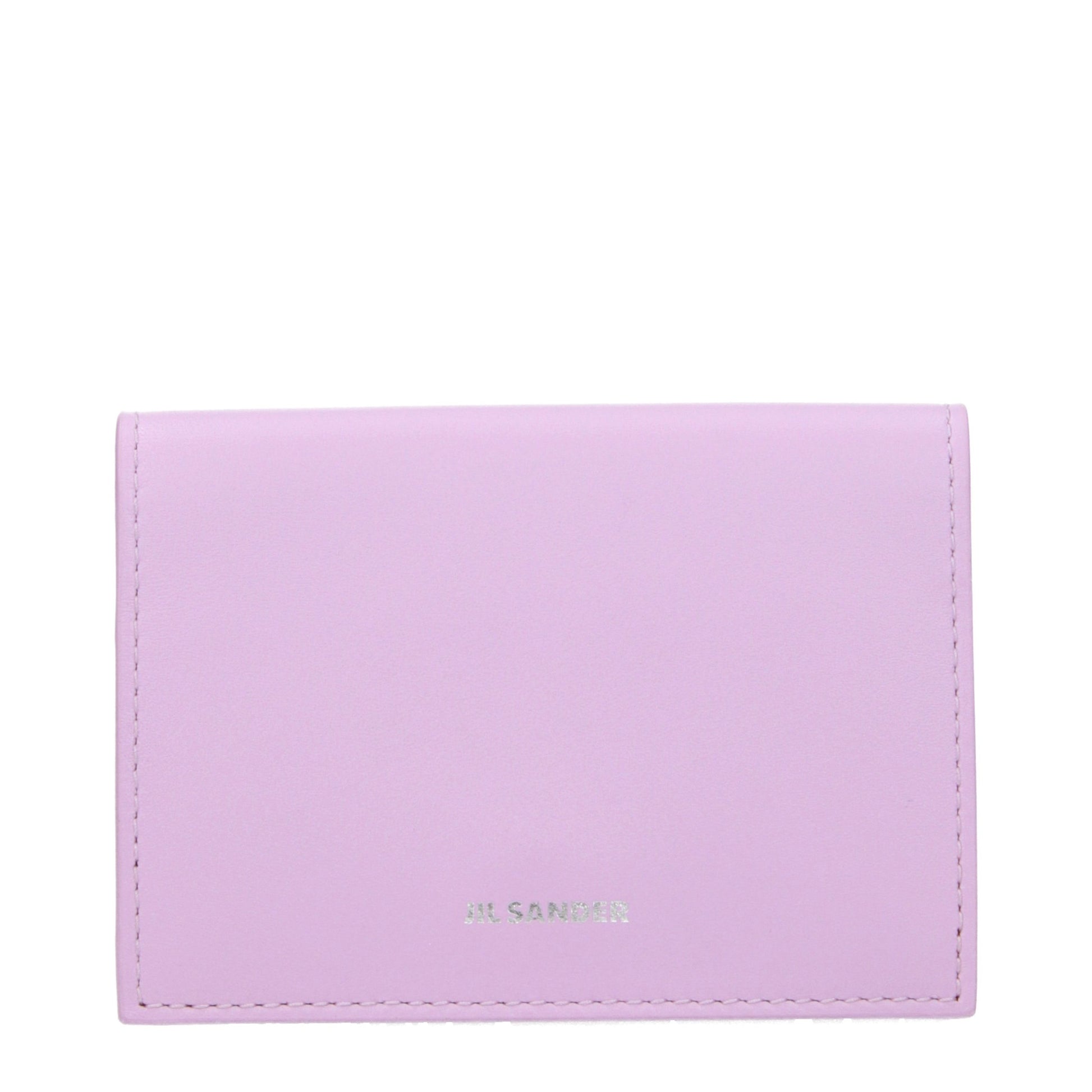 Pink Leather Cardholder