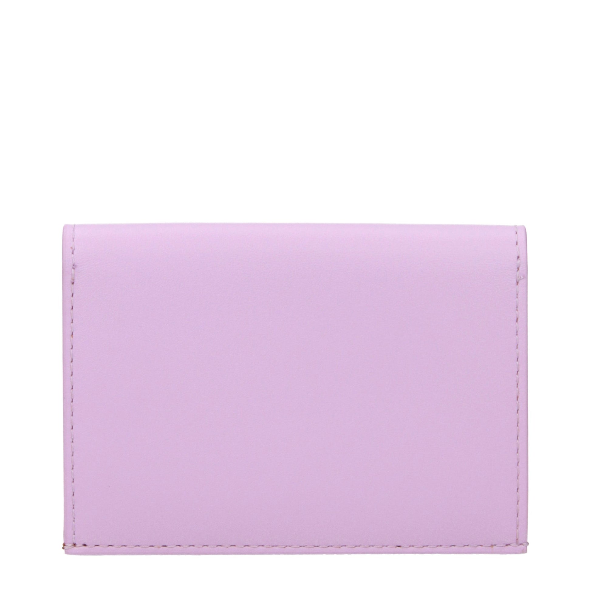 Pink Leather Cardholder