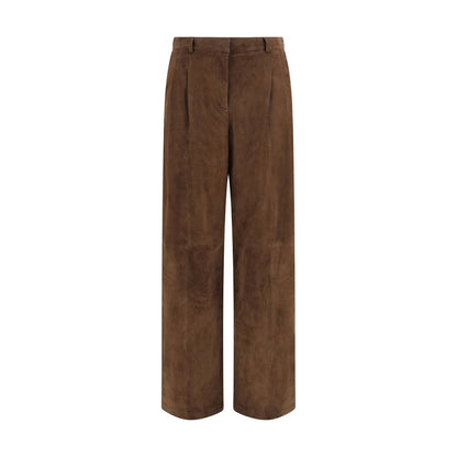 Brown Leather Pants
