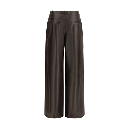 Brown Leather Pants