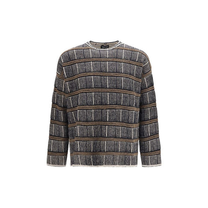 Blue Silk Sweatshirt