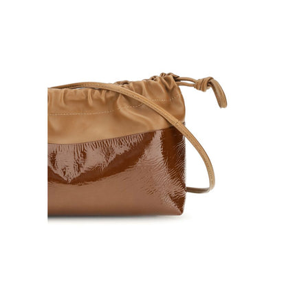 Bicolor Calf Leather Bos Taurus Shoulder Bag