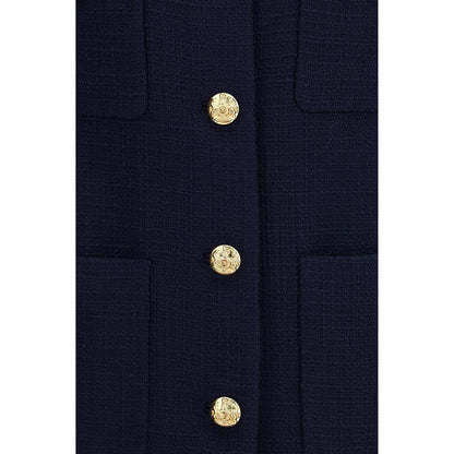 Blue Wool Oves Aries Coat