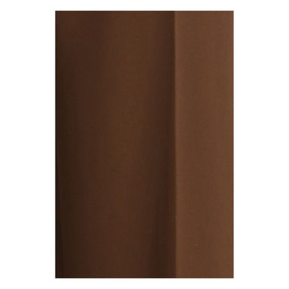 Brown Viscose Flared Pants