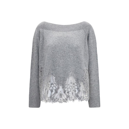 Gray Cashmere Sweater