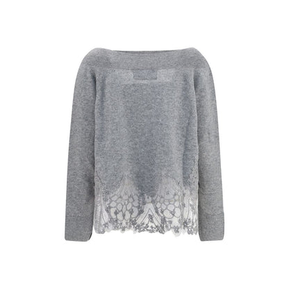 Gray Cashmere Sweater