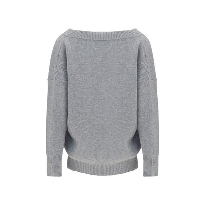 Gray Cashmere Sweatshirt