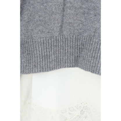 Gray Cashmere Sweatshirt