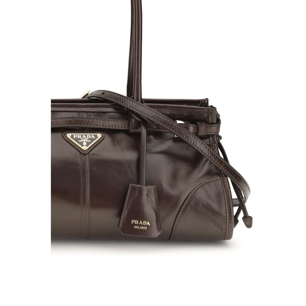 Brown Calf Leather Bos Taurus Shoulder Bag