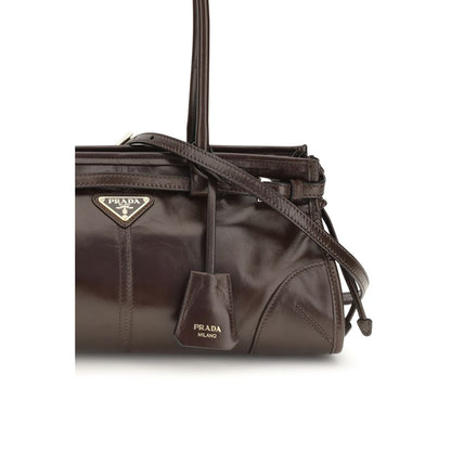 Brown Calf Leather Bos Taurus Shoulder Bag
