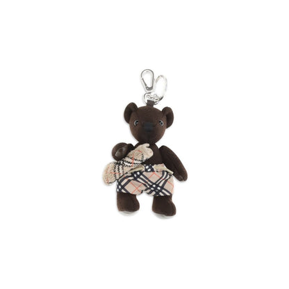 Brown Wool Oves Aries Keychain