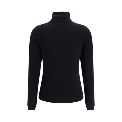 Blue Cashmere Turtleneck