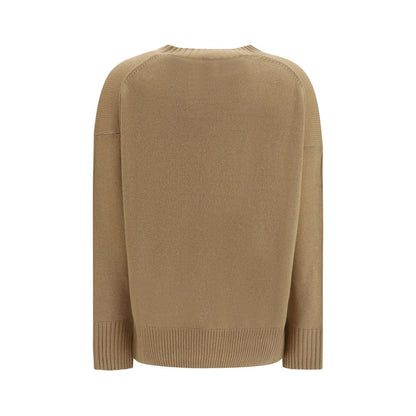 Beige Cashmere Sweatshirt