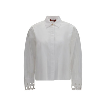 White Cotton Dress Shirt