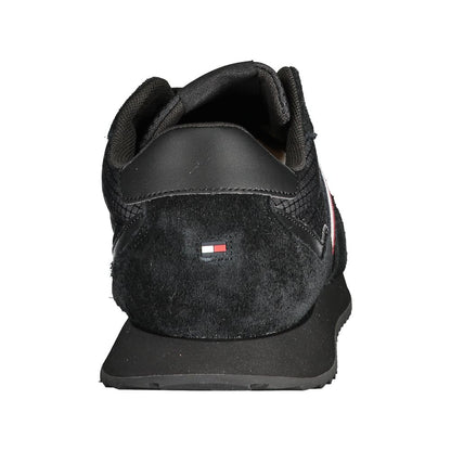 Nero Leather Men Sneaker