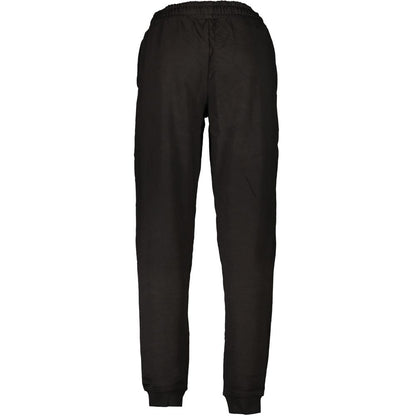 Black Cotton Men's Trousers