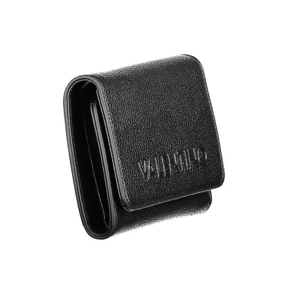 Black Polyurethane Women's Wallet