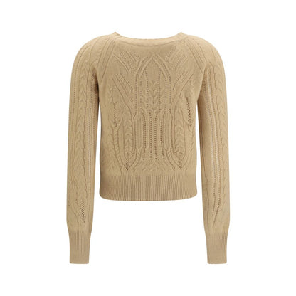 Beige Cashmere Sweater